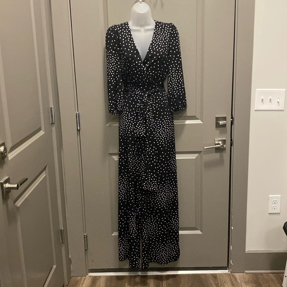 Super Sweet Polka Dot Wide Leg Jumpsuit - Picture 1 of 4